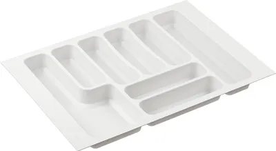 Produktbild von StrongMax 18 Besteckkasten, weiß, 622 x 422 mm