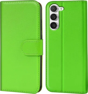 Produktbild von Conie Klapp Tasche für Samsung Galaxy S23 Kartenfach Rundumschutz Hülle in Grün