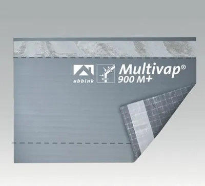 Produktbild von Dachunterspannbahn Multivap 900 m+ von UBBINK - 1,5 x 50 - mit Klebestreifen - 205010