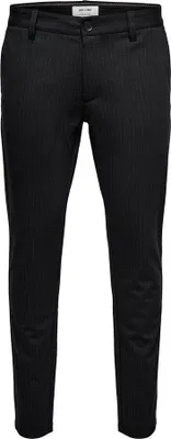 Produktbild von Only & Sons Mark Stripe Gw 3727 Hosen Schwarz 30 / 32 Herren Schwarz 30