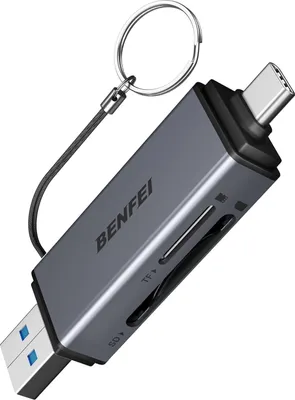 Produktbild von BENFEI Kartenlesegeräte SD Kartenleser USB C auf SD Micro SD Dual Slot
