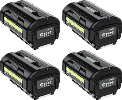 Obrázek produktu pro Akumulátor Ryobi OP4050, kapacita 6000mAh, 40V Li-Ion, 4ks 6,0Ah akumulátoru