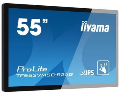 Zdjęcie produktu dla iiyama TF5539AS-B1AG, Kiosk, 138,7 cm (54.6"), LED, 3840 x 2160 px, 24/7