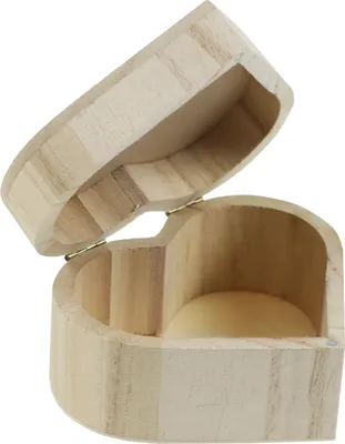 Produktbild von 1 Holz Rohling zum Verzieren, verschönern, Decoupage, verschiedene , Größe:Herz 10.5x12x6cm