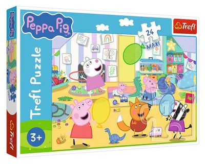 Produktbild von TREFL Puzzle Kran Peppa MAXI 24 Stü ck