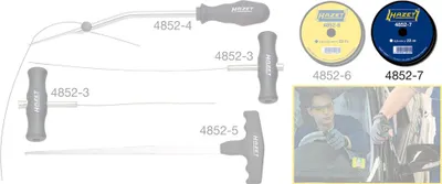 Produktbild von Hazet Schneidedraht, rund 4852-7 (4852-7)
