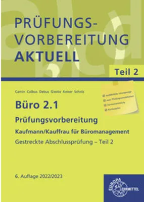 A book cover for exam preparation.
