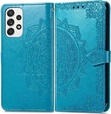 Produktbild von imoshion Mandala Klapphülle Samsung Galaxy A33 - Türkis
