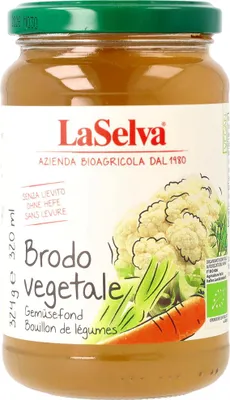 Produktbild von LaSelva  Brodo vegetale, Gemüsefond, 320 ml