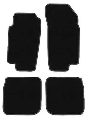 Productafbeelding van Velours automatten voor Ford Scorpio MK2 1994-1998 (stationwagen/sedan) – 4-delig, zwart, op maat – Wielganizator BASIC