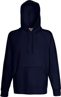 Produktbild von Fruit of the Loom 62-140-0 | Lightweight Hooded Herren Sweatshirt mit Kaputze - Farbe: Deep Navy - Größe: M