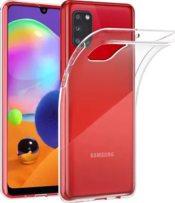 Produktbild von Schutzhülle für Samsung Galaxy A31 Hülle Transparent Slim Cover Clear Case