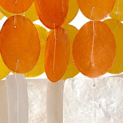 Produktbild von Suncatcher Mobile 65 cm – Sonnenfänger in Orange oder Bunt, Farbe:orange