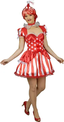 Produktbild von Clown Red Kostüm für Damen Größe: 44/46