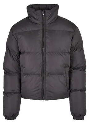 Produktbild von Urban Classics Übergangsjacke Damen Ladies Short Puffer Jacket schwarz M
