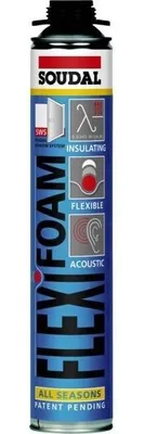 Immagine prodotto di Pistola Flexifoam - SchiumaPoliuretanoelastica spruzzabile - Soudal