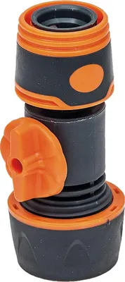 Produktbild von Schlauchverbinder mit Steuerventil 1/2-1/2