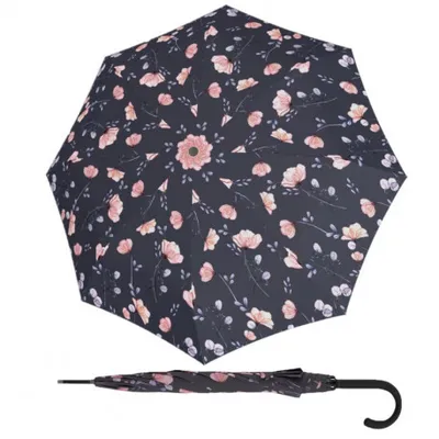Zdjęcie produktu dla Doppler Fiber Flex Long AC Wildflowers - damski parasol Bare Shot