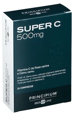 Immagine prodotto di Principium Super C 500 24 Compresse 24,2 G