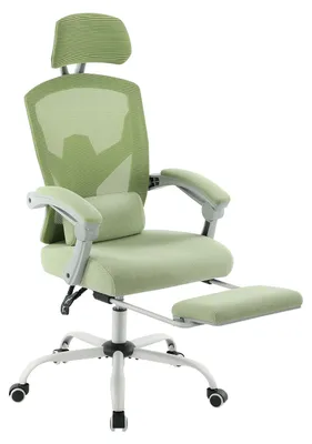 Zdjęcie produktu dla Ergonomiczne krzesło biurowe - Krzesła - Krzesło gamingowe - Funkcja bujania - Krzesło obrotowe - Regulowany podgłówek