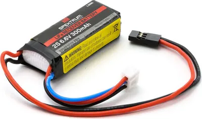 Produktbild von Spektrum 300mAh 2S 6,6V Li-Fe Empfängerakku