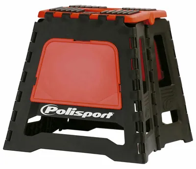 Imagen del producto de Soporte para motocicleta POLISPORT, color rojo