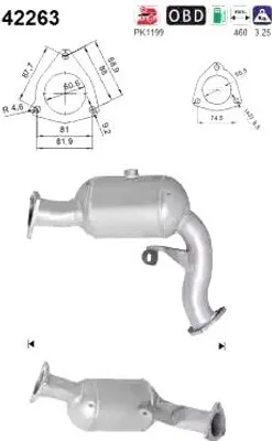 Produktbild von VEGAZ Katalysator Kat für AUDI A4 Avant (8K5, B8) Euro 5/Euro 6 AK-327
