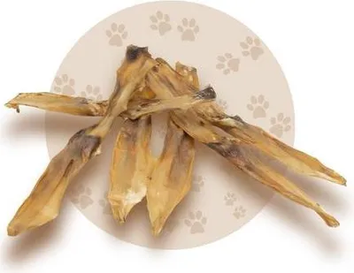 Produktbild von WTS Hundesnack - Kaninchenohren/Hasenohren ohne Fell - 1 kg