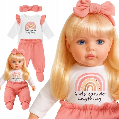 Obrázek produktu pro Interaktivní panenka pro děti, 56 cm, která mluví, zpívá a učí polsky i anglicky