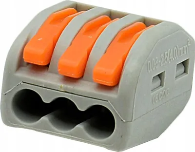 Obrázok produktu pre SCHNELLVERBINDER DRAHTVERBINDER 3x 0,08-4mm2 1 Stk