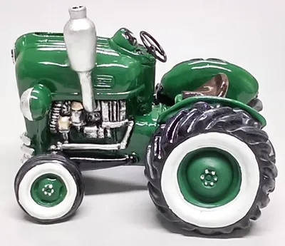 Produktbild von Nostalgische Traktor Spardose, Farbe:rot