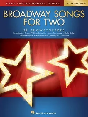 Immagine prodotto di Brani musicali di Broadway per due tromboni