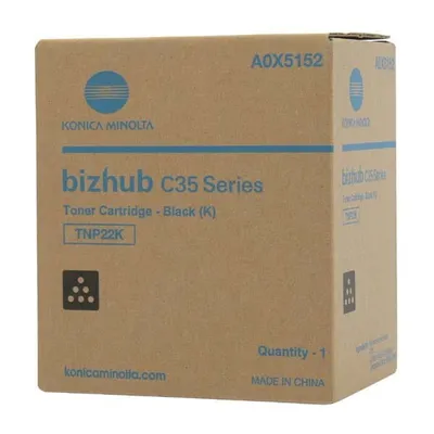 Image de Konica Minolta TNP22K Cartouche de toner - noir - impression laser - 6000 page(s)