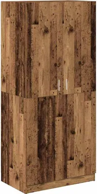 Produktbild von Kleiderschrank Altholz-Optik 90x52x200 cm Holzwerkstoff