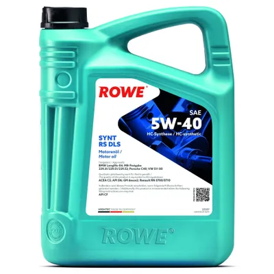 Produktbild von Rowe Hightec Synt RS DLS SAE 5W-40 Motoröl, 5l