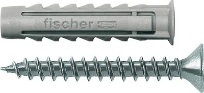 Image de Cheville Fischer Sx 6x30 Avec Vis Fixation Universelle Fiable - Fischer