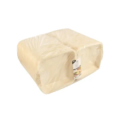 Obrázek produktu pro Papstar Menüboxen mit Klappdeckel 225x220x75 mm 50 Stück