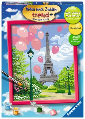 Produktbild von Frühling in Paris Ravensburger 28912