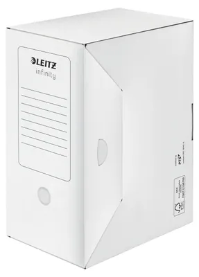 Immagine prodotto di LEITZ 60920000 10 scatole archivio LEITZ Infinity bianco 15,0 x 33,0 x 25,5 cm