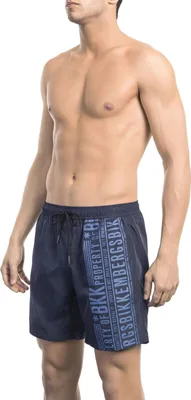 Obrázek produktu pro Bikkembergs Beachwear BKK1MBM08 Barva: Modrá, Velikost: M