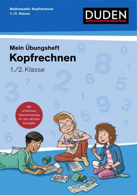 Produktbild von Übungsheft Mathematik - Kopfrechnen 1./2. Klasse