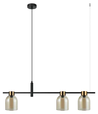 Produktbild von SERVIO PND-66892-3-BK-AMB Italux Hängelampe