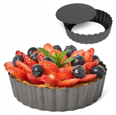 Produktbild von Kleine Tartform 12 cm mit herausnehmbarem Boden