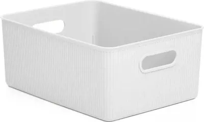 Produktbild von Tatay Baobab 15l Badezimmer Organizer Weiß L Weiß L