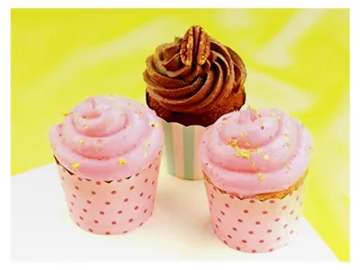 Produktbild von Blaue Cupcake-Becher 20 Stück