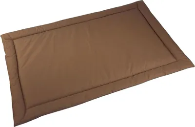 Obrázok produktu pre Vodotesné psie lôžko veľkosti 120 x 75 cm – robustné, ľahko udržiavateľné, z materiálu Codura, podložka pre malé, stredné a veľké psy, pre vnútorné aj vonkajšie použitie – farba – svetlo hnedá