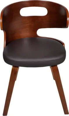 Produktbild von vidaXL Esszimmerstühle 4 Stk. Braun Bugholz und Kunstleder