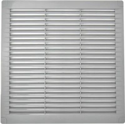 Zdjęcie produktu dla Kratka wentylacyjna EDM 87709 Szara 30 x 30 x 0,7 cm Moskitiera