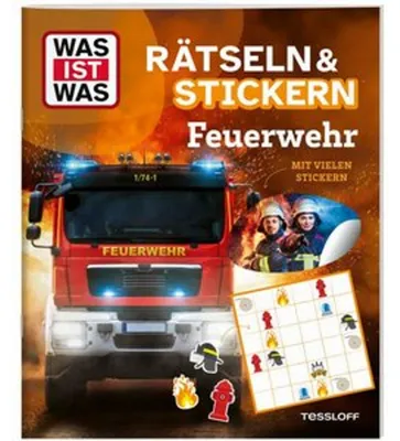 Image de WAS IST WAS Rätseln und Stickern: Feuerwehr