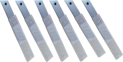 Produktbild von 100x Abbrechklingen Ersatzklingen 19mm Teppichmesser Klingen Cuttermesser